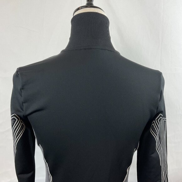 Stella McCartney x Adidas Jacket S Black Gray Full Zip Long Sleeve - Picture 8 of 11